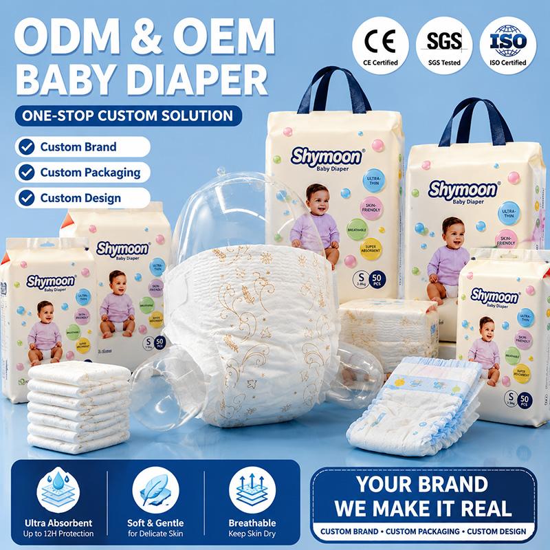 Fujian Factory Price Baby Diapers