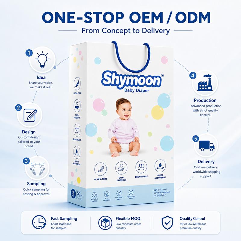 Polyester Material Baby Diapers
